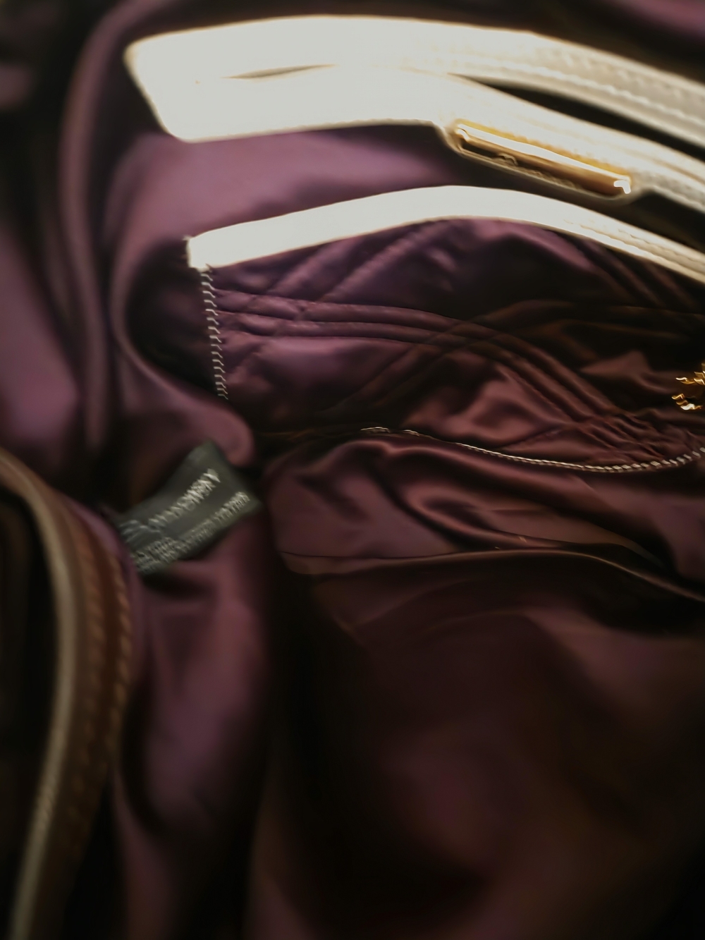 B. Makowsky Burgundy Leather Tote Bag MSRP $298 - Picture 13 of 15